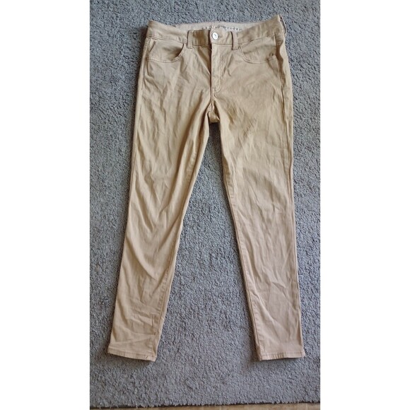 American Eagle Khaki Jegging, Super Stretch, Size 10 Long Work Wear Occupational - Picture 1 of 7